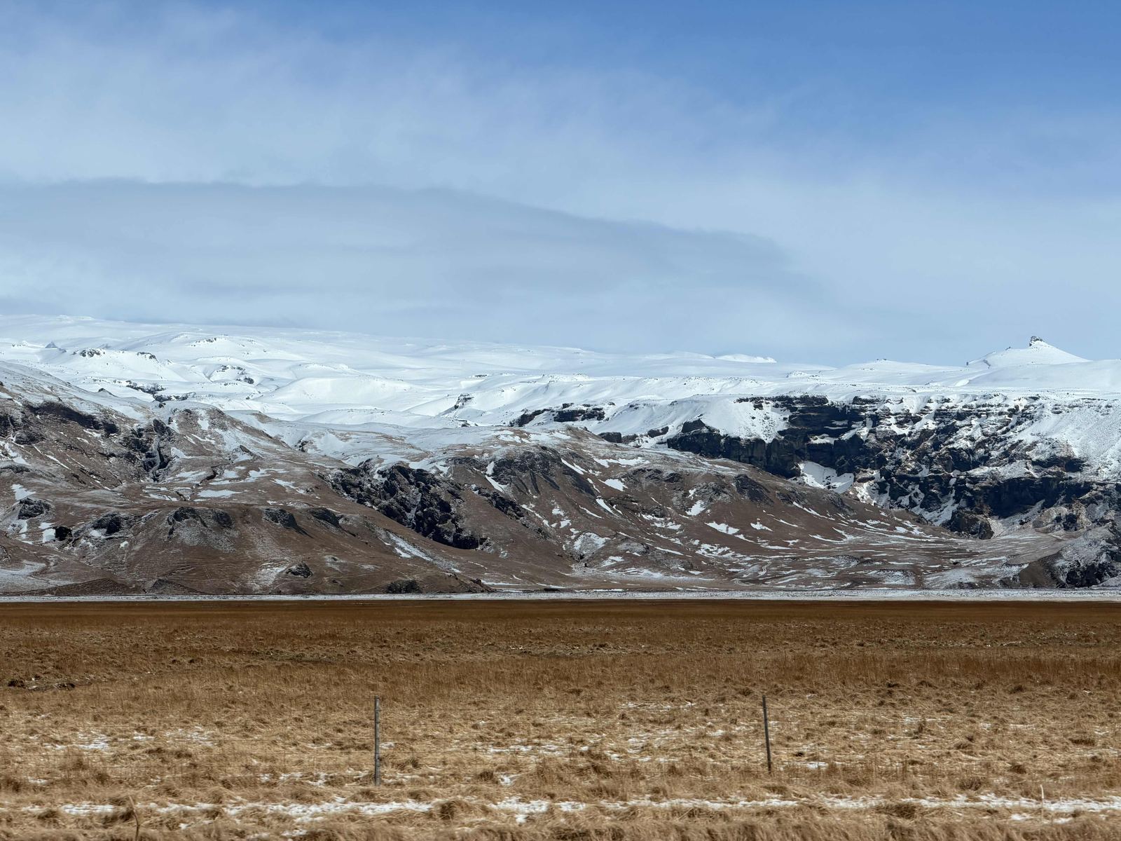 Iceland landscape en route