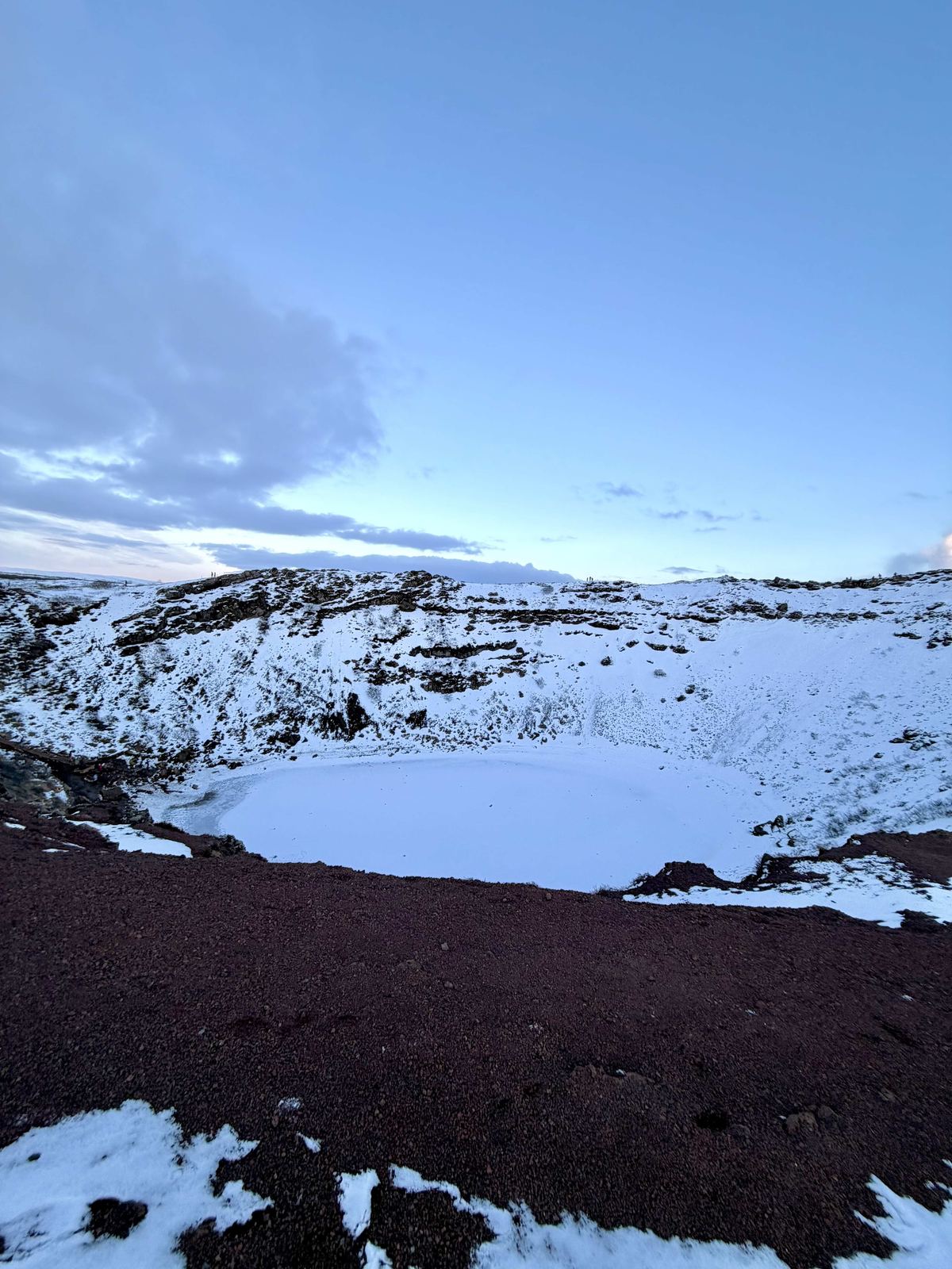 Kerið volcanic crater